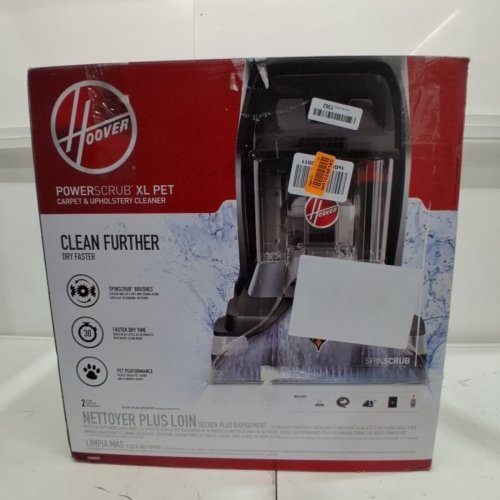 HOOVER POWERSCRUB XL PET CARPET CLEANER - BLACK/GREY (MODEL: FH68002V) image 7