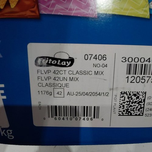 42PK FRITO-LAY VARIETY PACKS CLASSIC MIX FLAVORED CHIPS- 42 X 28G image 2