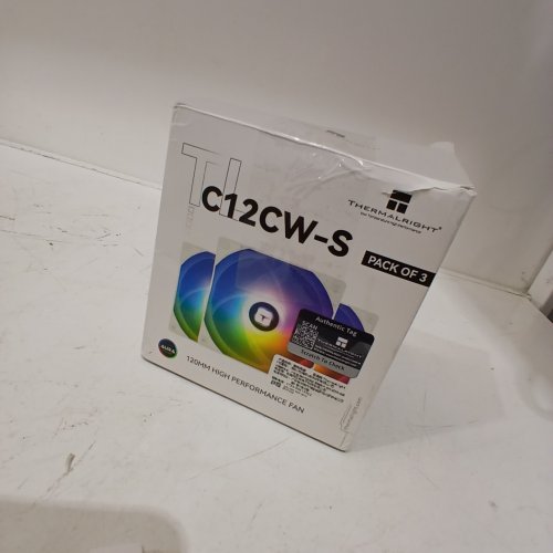 3PK THERMALRIGHT CASE FAN- 120MM - WHITE (MODEL: TL-C12CW-S) image 3