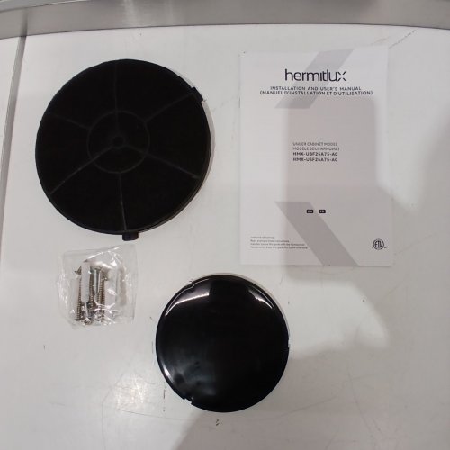 HERMITLUX AMZCHEF UNDER CABINET RANGE HOOD - 30" - STAINLESS STEEL (MODEL: HMX-USF25A75-AC) image 4