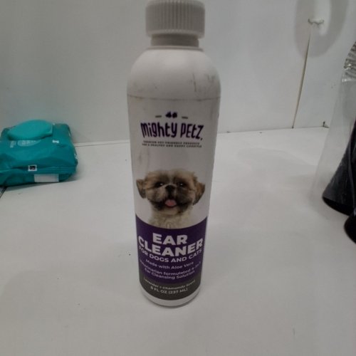 MIGHTY PETZ EAR CLEANER FOR DOGS AND CATS - 8 OZ- LAVENDER + CHAMOMILE SCENT image 2