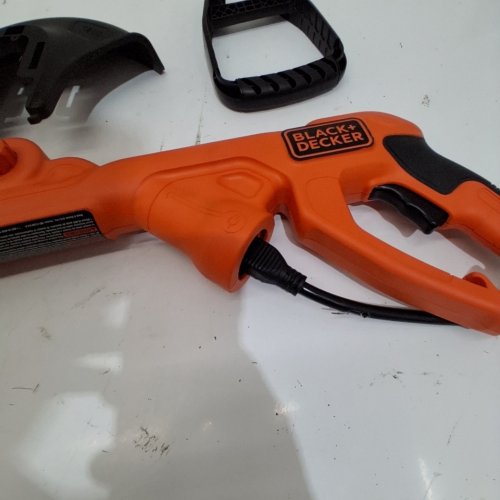 BLACK + DECKER 3-IN-1 COMPACT ELECTRIC MOWER, 12" - ORANGE (MODEL: BESTA512CM) image 2