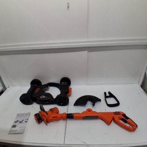BLACK + DECKER 3-IN-1 COMPACT ELECTRIC MOWER, 12" - ORANGE (MODEL: BESTA512CM) image 3