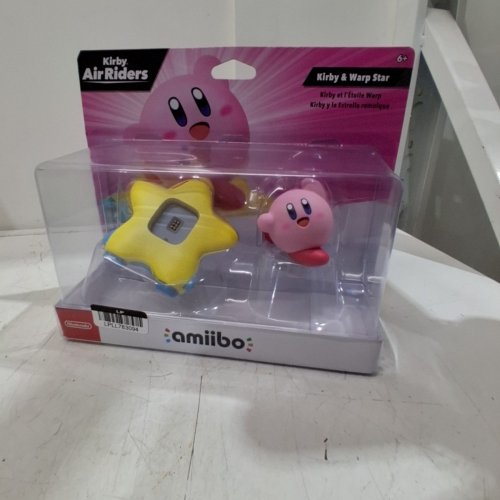 NINTENDO AMIIBO KIRBY AND WARP STAR - KIRBY AIR RIDERS SERIES (MODEL: NVLWCAAA) image 2