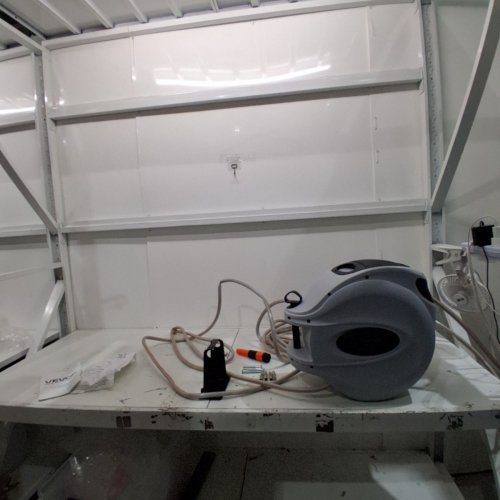 VEVOR RETRACTABLE HOSE REEL - 115FT X 1/2" - GREY (MODEL: HL-XW30) image 2
