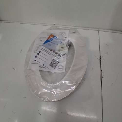 GARVEE ELONGATED SLOW CLOSE PLASTIC TOILET SEAT - 18.8" X 14.1" - WHITE (MODEL: GARVEE PHO_11GXK800) image 3