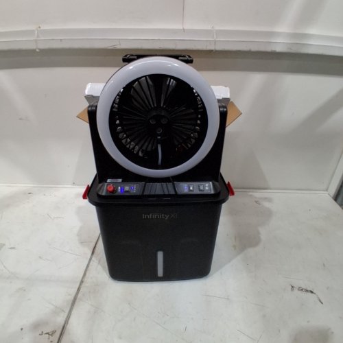 INFINITY X1 SOLAR MISTING FAN- 500LUM (MODEL: 1985328) image 3