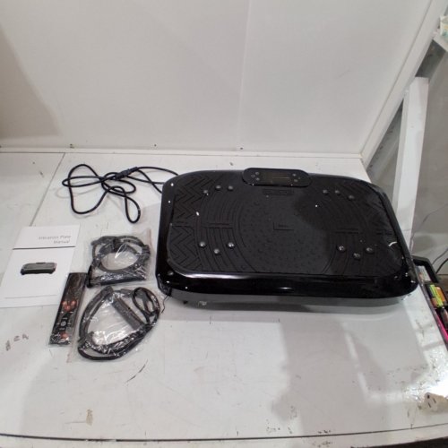TAEVNO VIBRATION PLATE EXERCISE MACHINE- 450LBS - BLACK image 3