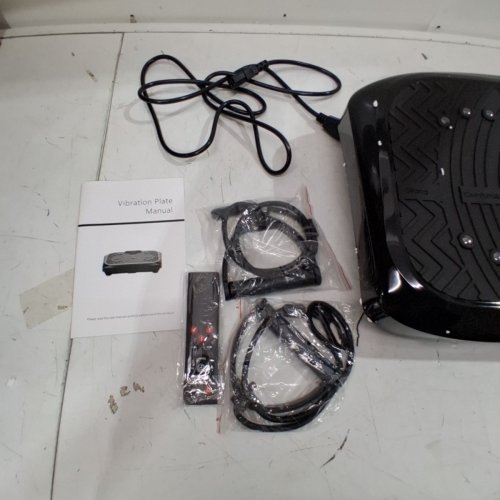 TAEVNO VIBRATION PLATE EXERCISE MACHINE- 450LBS - BLACK image 4