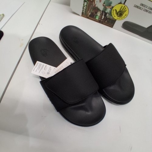 MENS BODY GLOVE COMFORT SLIDE SANDAL - SIZE 8 - BLACK / BLACK (STYLE: 2001908) image 2