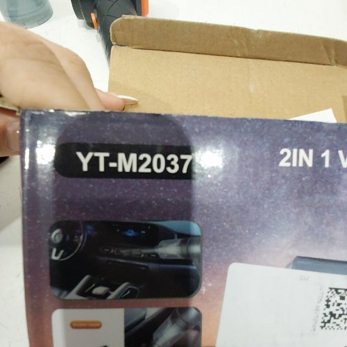 PORTABLE MINI HANDHELD VACUUM CLEANER - BLACK (MODEL: YT-M2037) image 3