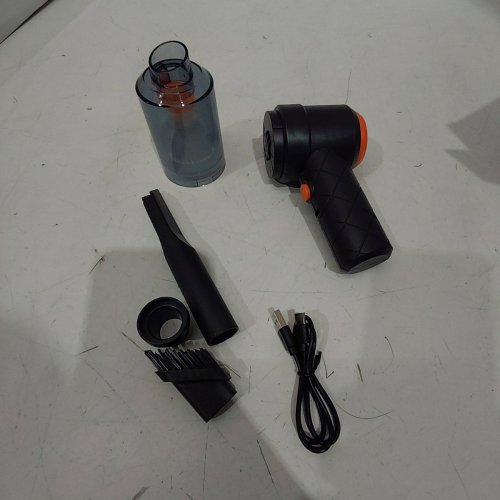 PORTABLE MINI HANDHELD VACUUM CLEANER - BLACK (MODEL: YT-M2037) image 4