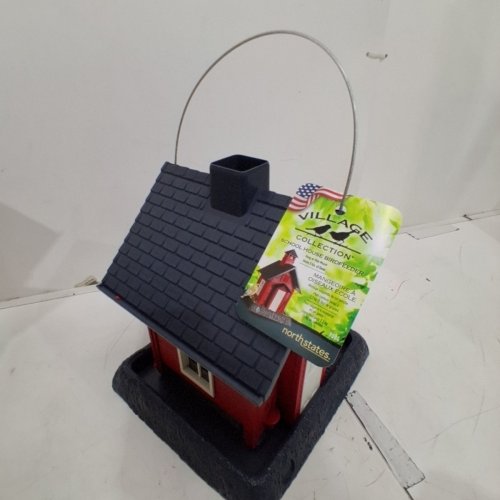 NORTH STATE SCHOOLHOUSE BIRD FEEDER, RED (MODEL: 9084M) image 3