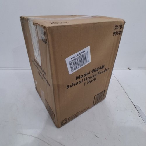 NORTH STATE SCHOOLHOUSE BIRD FEEDER, RED (MODEL: 9084M) image 4