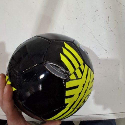 COINUS SOCCER BALL - SIZE 5 - BLACK/YELLOW image 3