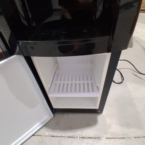 FRIGIDAIRE 5 GALLON TOP LOAD WATER DISPENSER BUILT-IN MINI FRIDGE COMPARTMENT - BLACK (MODEL: FGWC413-BLACK) image 4