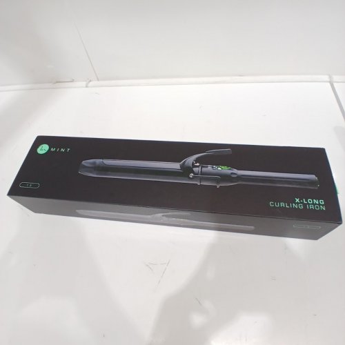 MINT HAIR EXTRA LONG PROFESSIONAL CURLING IRON - 1.5" - BLACK/GREEN ( MODEL: MVK23-150) image 5
