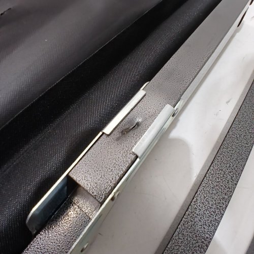 YSSOA FOLDING CAMPING COT WITH STORAGE BAG FOR ADULTS PORTABLE AND LIGHTWEIGHT SLEEPING BED FOR OUTDOOR TRAVELING - BLACK (MODEL: FNCOTXCAMP7501B) image 6
