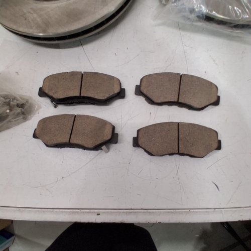 6PC A-PREMIUM FRONT VENTED DISC BRAKE ROTORS CERAMIC PADS KIT - FOR VARIOUS HONDA/ACURA MODELS (MODEL: R052519111/BPD91400 / R052513003/BRR31347) image 5