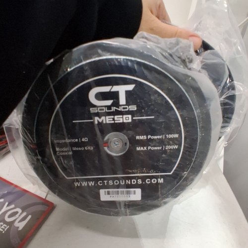 2PK CT SOUNDS MESO 2 WAY SILK DOME FULL RANGE COAX COAXIAL SPEAKERS - 6"X9" - 200W - BLACK (MODEL:MESO-6X9-COX) image 4