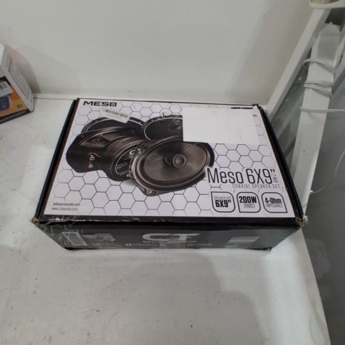 2PK CT SOUNDS MESO 2 WAY SILK DOME FULL RANGE COAX COAXIAL SPEAKERS - 6"X9" - 200W - BLACK (MODEL:MESO-6X9-COX) image 5