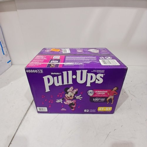 82PK HUGGIES PULL-UPS DISPOSABLE TRAINING PANTS - SIZE 4T-5T image 2
