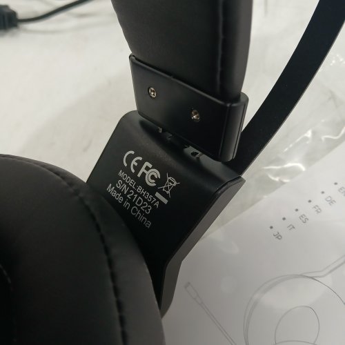 MPOW EG3 PRO GAMING HEADSET 3.5 MM WITH NOISE CANCELLING MIC, OVER EAR GAMING HEADPHONES, VOLUME CONTROL - BLACK (BH357A) image 3