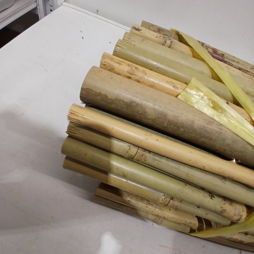 NATURAL BAMBOO FENCING DECORATIVE ROLLED FENCE PANEL - 4FT X 8FT~ - BAMBOO image 3