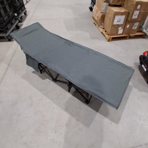 ATORPOK FOLDING PORTABLE CAMPING COT WITH CARRY BAG - 75" X 26" X 13.8" - 450 LBS CAPACITY - NAVY BLUE image 3