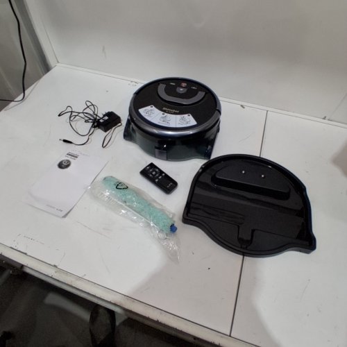 ILIFE SHINEROBOT AUTONOMOUS ZIG-ZAG PATH FLOOR MOPPING & WET SCRUBBING ROBOT - BLACK (MODEL: W400S) image 3