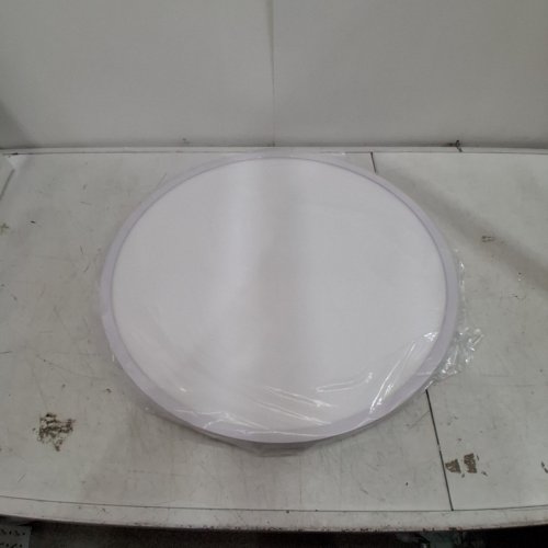 DIMMABLE LED ULTRA-THIN FLUSH MOUNT ROUND CEILING LIGHT FIXTURE - 24" - 50W - 3000K-6000K - WHITE (MODEL: FY101-D60027-50W) image 2
