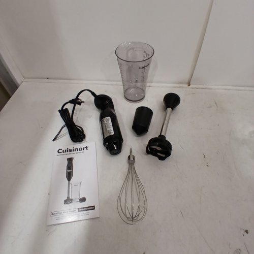 CUISINART QUICKPREP HAND BLENDER WITH WHISK ATTACHMENT - BLACK (MODEL: CHB-60BKC) image 2