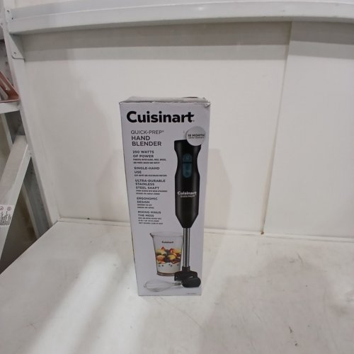 CUISINART QUICKPREP HAND BLENDER WITH WHISK ATTACHMENT - BLACK (MODEL: CHB-60BKC) image 3