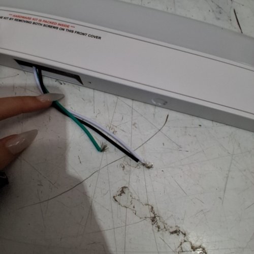 GETINLIGHT HARDWIRED LED UNDER CABINET LIGHT - 560LM - 5000K - 18" - WHITE (MODEL : IN-0201-12-WH-50) image 5