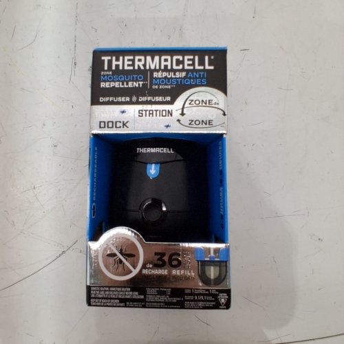 THERMACELL RECHARGEABLE MOSQUITO REPELLER - COVERS 20FT ZONE - BLACK (MODEL: E65XA) image 2