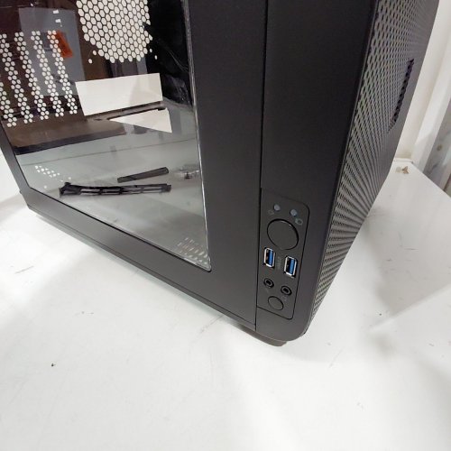 THERMALTAKE CORE V21 SPCC MICRO ATX CUBE COMPUTER CASE, BLACK (MODEL: CA-1D5-00S1WN-00) image 5