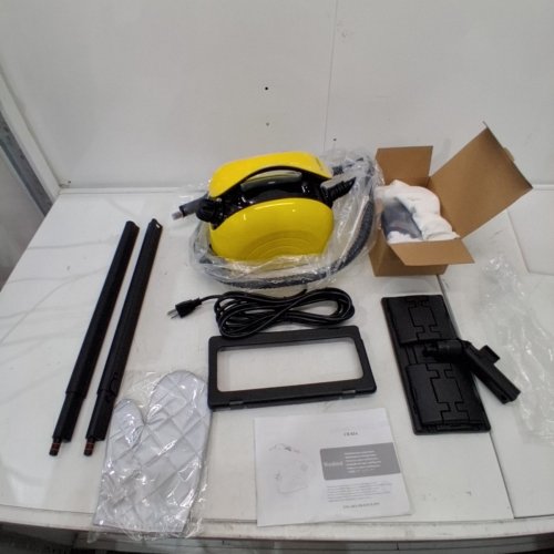 WAITBIRD MULTI-PURPOSE STEAM CLEANER - 110-120V - 1500W - 38OZ TANK - BLACK/YELLOW (MODEL: CB-03A) image 3