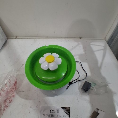 CATIT senses bpa plastic free 2.0 FLOWER FOUNTAIN - 3L - white/green (model:43742W) image 4
