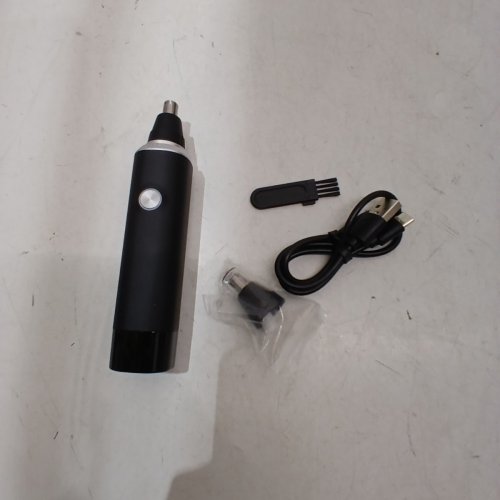 TXWDFHL NOSE HAIR TRIMMER WITH LED DISPLAY - BLACK image 3
