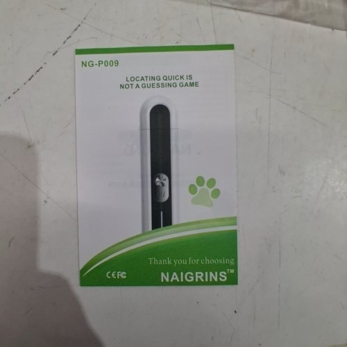 2PC NAIGRINS ELECTRIC PET NAIL GRINDER & CLIPPERS - ORANGE/BLACK (MODEL: NG-P009) image 3