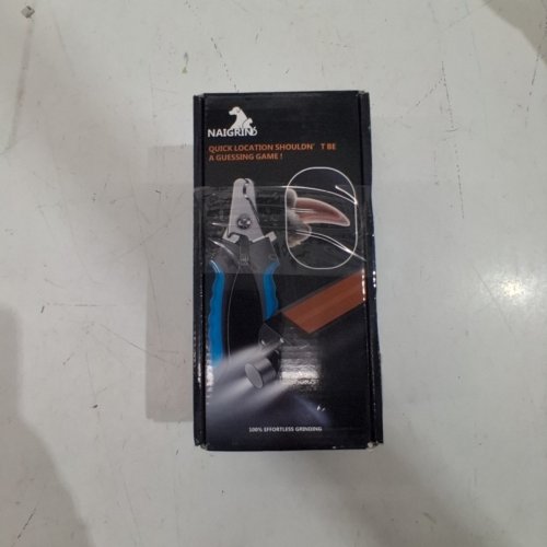 2PC NAIGRINS ELECTRIC PET NAIL GRINDER & CLIPPERS - ORANGE/BLACK (MODEL: NG-P009) image 5