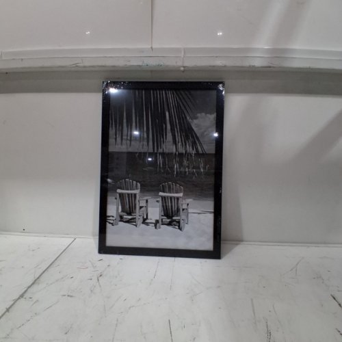 AMERICAN FLAT PICTURE FRAME - 13" X 19" - BLACK image 3