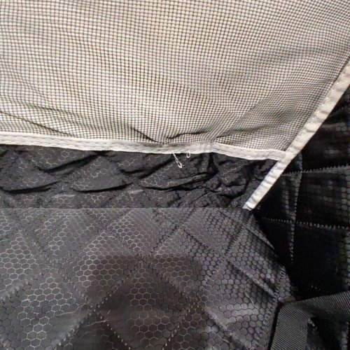 PETICON HARD BOTTOM WATERPROOF DOG CAR SEAT WITH STORAGE POCKET FOR SUV AND TRUCKS - FITS MEDIUM TO LARGE DOGS - BLACK image 4