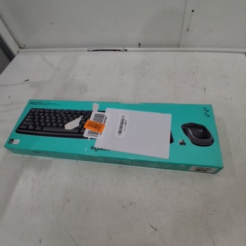 2PC LOGITECH MK270 WIRELESS KEYBOARD AND MOUSE COMBO, 2.4 GHZ WIRELESS - BLACK (MODEL: Y-R0042, MR0085) image 4