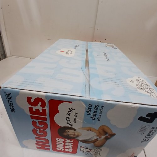 150PK HUGGIES SNUG AND DRY DIAPERS - SIZE 4 (22-37LB) - DISNEY MICKEY MOUSE (MODEL: 56457) image 3