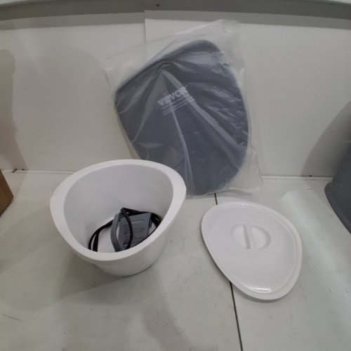PORTABLE TOILET COMMODE FOR CAMPING - GREY image 3