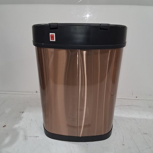 NINESTARS 15L METAL MOTION SENSOR TRASH CAN - ROSE GOLD (MODEL#: DZT-15-13GD) image 7