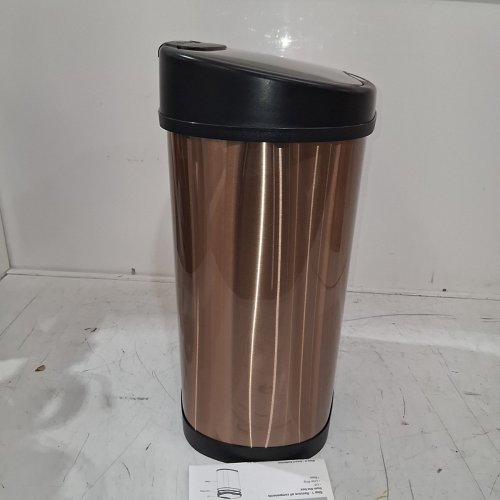 NINESTARS 15L METAL MOTION SENSOR TRASH CAN - ROSE GOLD (MODEL#: DZT-15-13GD) image 8