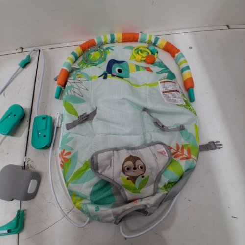 BRIGHT STARTS RAINFOREST VIBES VIBRATING BOUNCER image 5