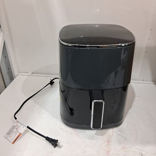 OLIXIS 12-IN-1 AIR FRYER WITH WINDOW - GRAY (MODEL: KZ-D6QT-GY) image 4